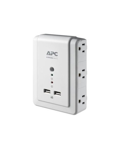 APC SurgeArrest P6WU2  Surge protector  AC 104126 V  output connec