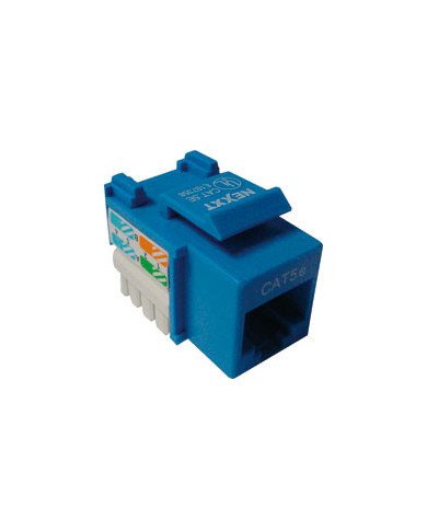 Nexxt  Modular insert  RJ45  blue  1 port