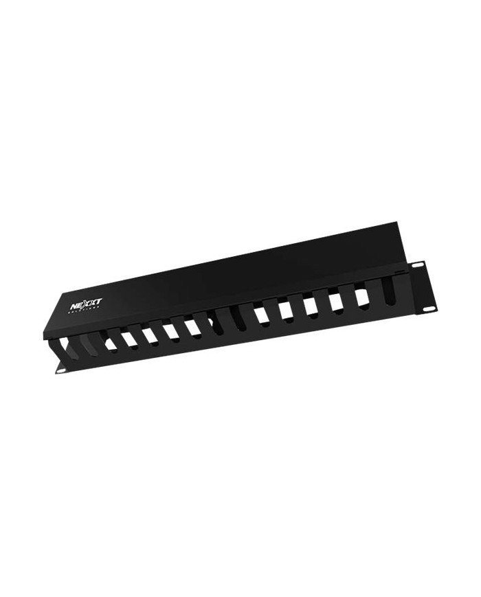 Nexxt Solutions  Rack cable management duct horizontal  1U  19