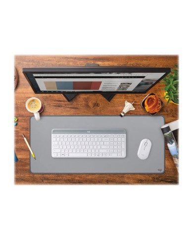 Logitech Desk Mat Studio Series  Mouse pad  mid gray