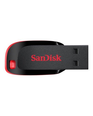 SanDisk Cruzer Blade  USB flash drive  64 GB  USB 20  black red