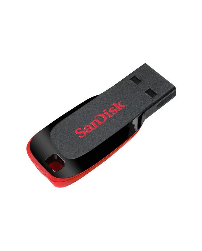 SanDisk Cruzer Blade  USB flash drive  64 GB  USB 20  black red