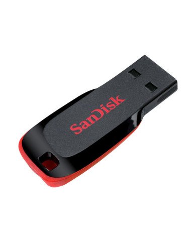 SanDisk Cruzer Blade  USB flash drive  64 GB  USB 20  black red