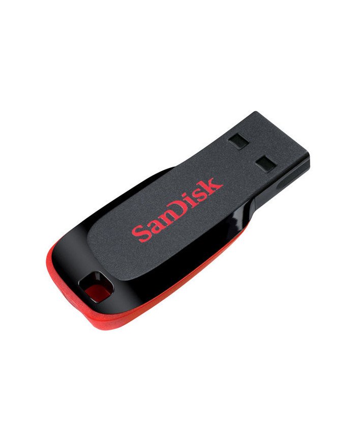 SanDisk Cruzer Blade  USB flash drive  64 GB  USB 20  black red