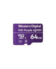 WD Purple SC QD101 WDD064G1P0C  Flash memory card  64 GB  UHSI U1 