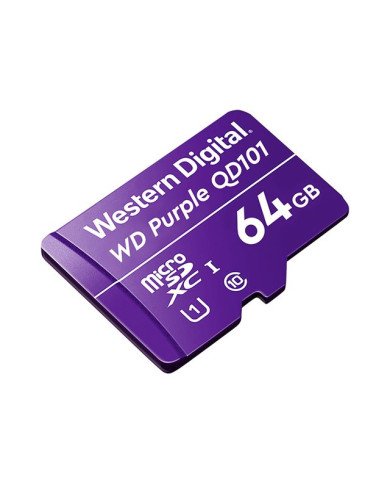 WD Purple SC QD101 WDD064G1P0C  Flash memory card  64 GB  UHSI U1 