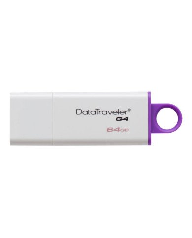 Kingston DataTraveler G4  USB flash drive  64 GB  USB 30  violet
