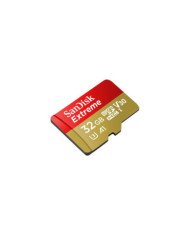 SanDisk Extreme  Flash memory card microSDHC to SD adapter included