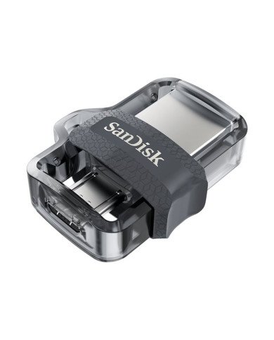 SanDisk Ultra Dual  USB flash drive  64 GB  USB 30  micro USB