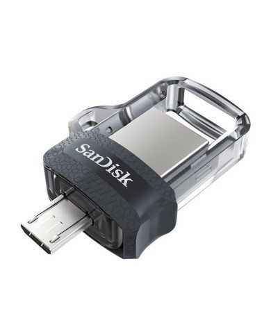 SanDisk Ultra Dual  USB flash drive  64 GB  USB 30  micro USB