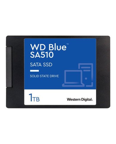 WD Blue SA510 WDS100T3B0A  SSD  1 TB  internal  25  SATA 6Gbs 