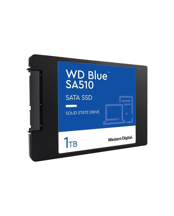 WD Blue SA510 WDS100T3B0A  SSD  1 TB  internal  25  SATA 6Gbs 