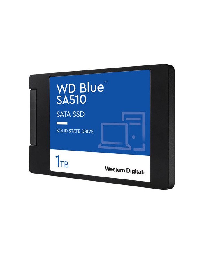 WD Blue SA510 WDS100T3B0A  SSD  1 TB  internal  25  SATA 6Gbs 