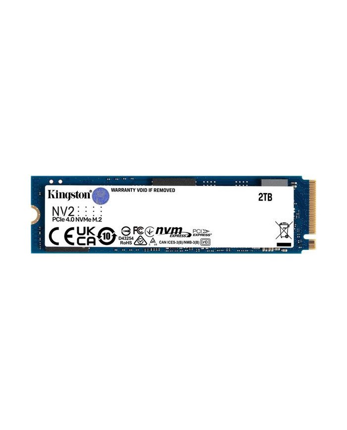 Kingston NV2  SSD  2 TB  internal  M2 2280  PCIe 40 x4 NVMe