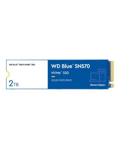 WD Blue SN570 NVMe SSD WDS200T3B0C  SSD  2 TB  internal  M2 2280 