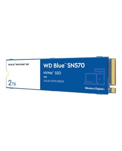 WD Blue SN570 NVMe SSD WDS200T3B0C  SSD  2 TB  internal  M2 2280 