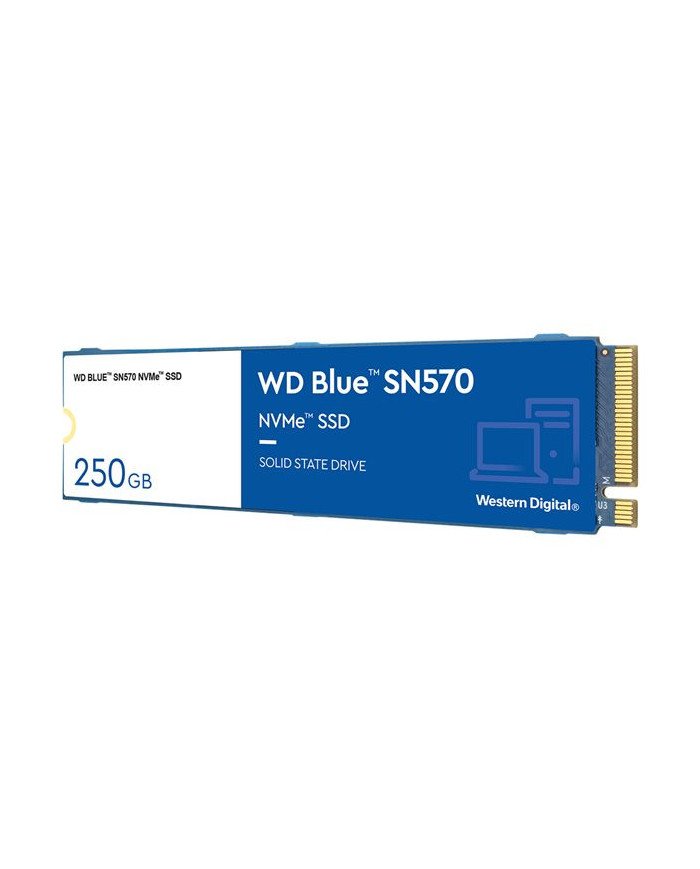 WD Blue SN570 NVMe SSD WDS250G3B0C  SSD  250 GB  internal  M2 228