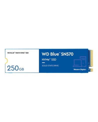 WD Blue SN570 NVMe SSD WDS250G3B0C  SSD  250 GB  internal  M2 228