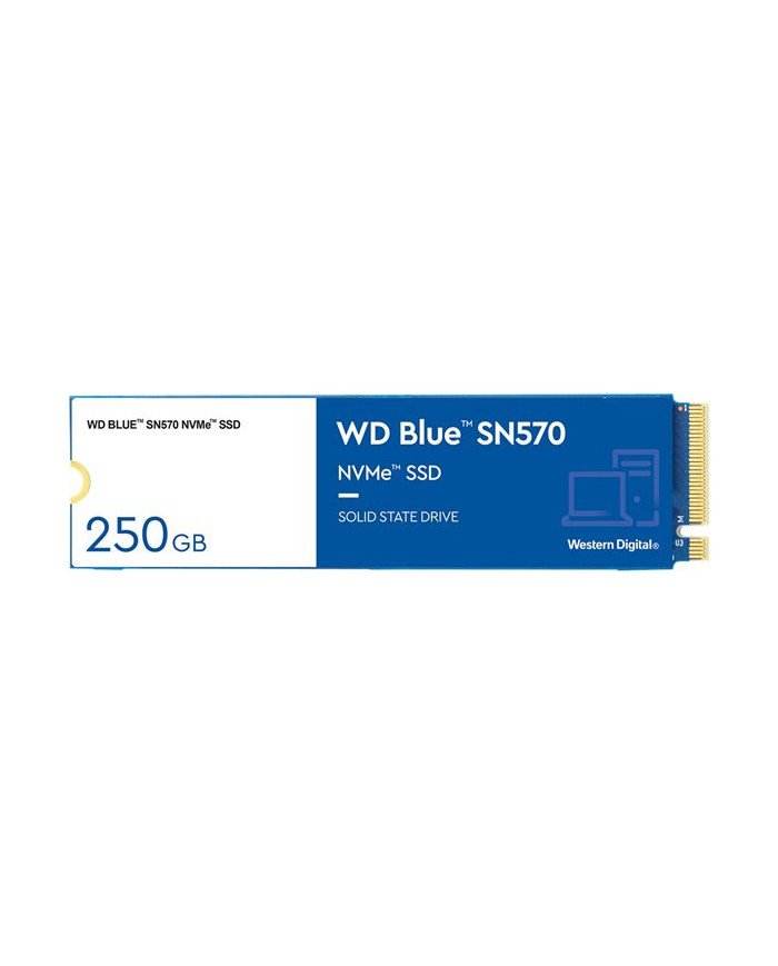 WD Blue SN570 NVMe SSD WDS250G3B0C  SSD  250 GB  internal  M2 228