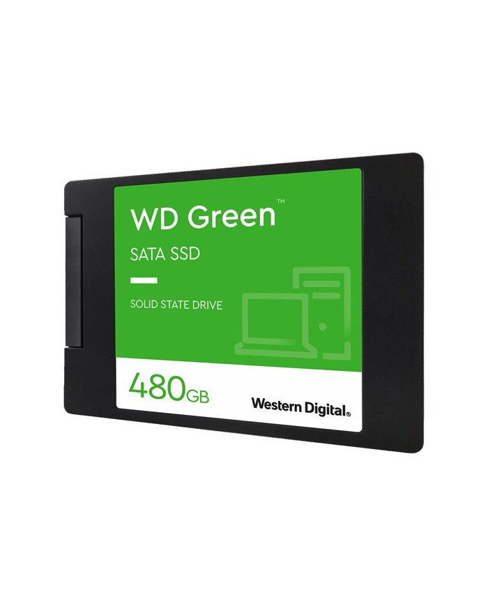 WD Green WDS480G3G0A  SSD  480 GB  internal  25  SATA 6Gbs
