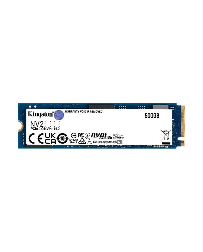 Kingston NV2  SSD  500 GB  internal  M2 2280  PCIe 40 x4 NVMe