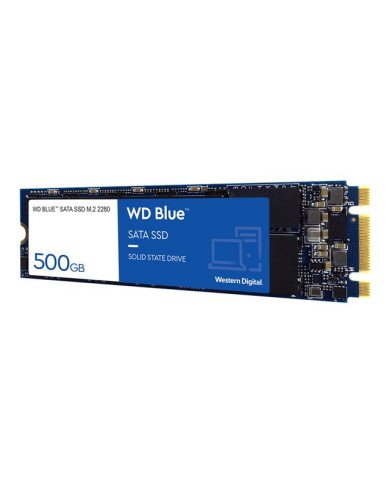 WD Blue 3D NAND SATA SSD WDS500G2B0B  SSD  500 GB  internal  M2 2