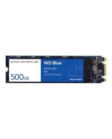 WD Blue 3D NAND SATA SSD WDS500G2B0B  SSD  500 GB  internal  M2 2