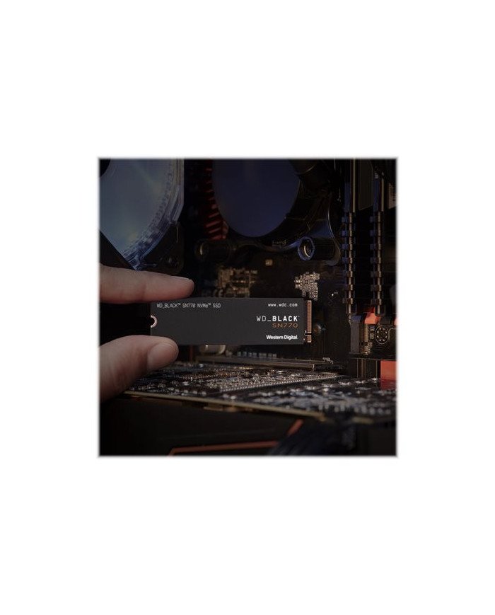 WDBLACK SN770 WDS500G3X0E  SSD  500 GB  internal  M2 2280  PCIe