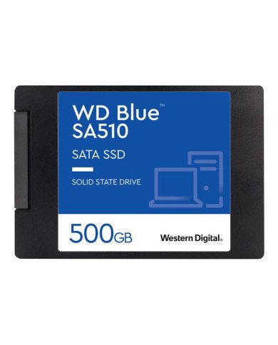 WD Blue SA510 WDS500G3B0A  SSD  500 GB  internal  25  SATA 6Gb