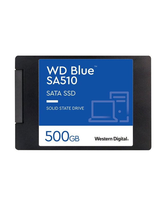 WD Blue SA510 WDS500G3B0A  SSD  500 GB  internal  25  SATA 6Gb