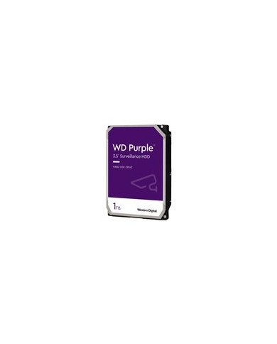 WD Purple WD10PURZ  Hard drive  1 TB  internal  35  SATA 6Gbs 