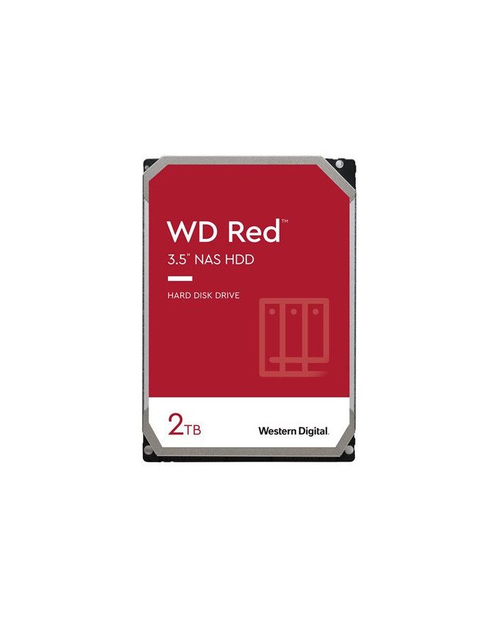 WD Red WD20EFAX  Hard drive  2 TB  internal  35  SATA 6Gbs  5