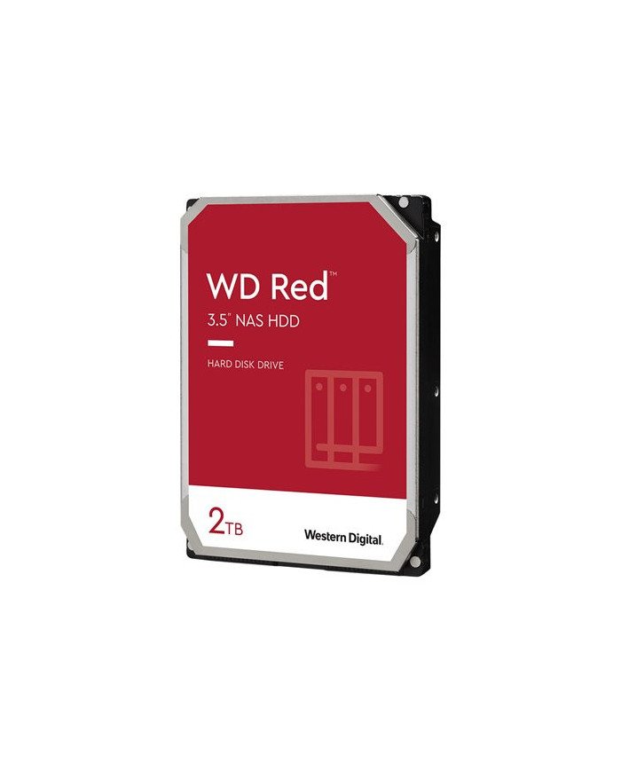 WD Red WD20EFAX  Hard drive  2 TB  internal  35  SATA 6Gbs  5