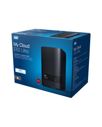 WD My Cloud EX2 Ultra WDBVBZ0040JCH  Personal cloud storage device  
