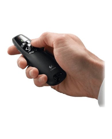 Logitech Wireless Presenter R400  Presentation remote control  RF