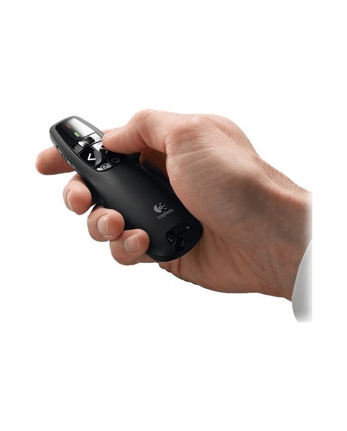 Logitech Wireless Presenter R400  Presentation remote control  RF