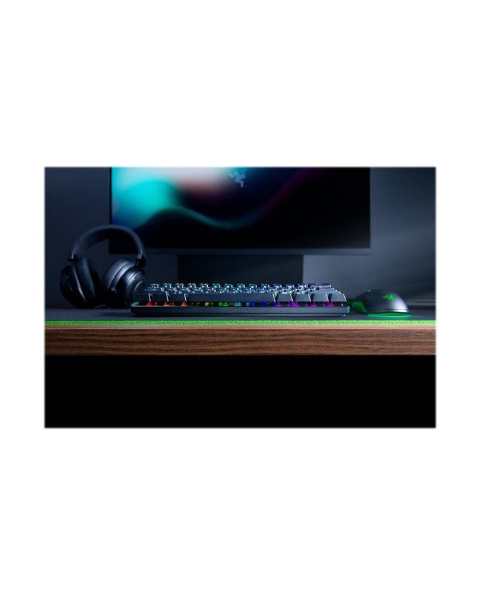 Teclado Razer Huntsman Mini  Keyboard  backlit  USB  QWERTY  US  key swi