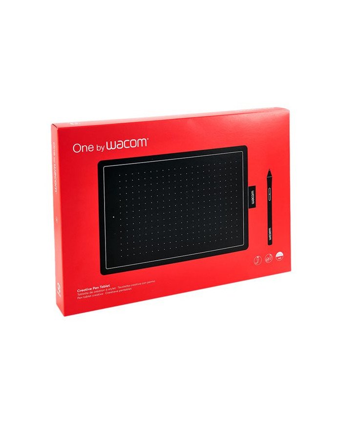 Wacom One by Wacom  Digitizer  medium size  right and lefthanded 