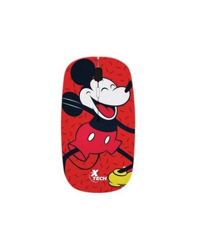 Xtech  XTMD340MK  Mouse  24 GHz  Wireless  Bright red  Disney 
