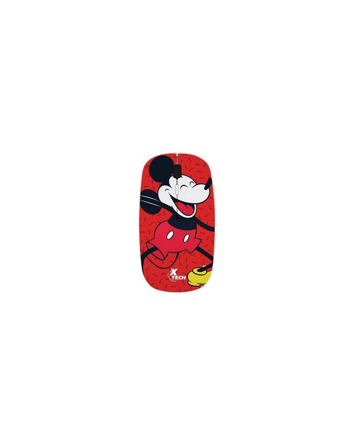 Xtech  XTMD340MK  Mouse  24 GHz  Wireless  Bright red  Disney 