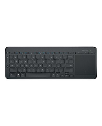 Teclado Microsoft AllinOne Media  Keyboard  wireless  24 GHz  Spanish