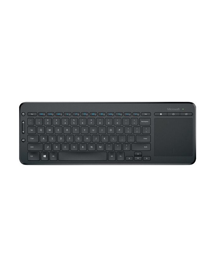 Teclado Microsoft AllinOne Media  Keyboard  wireless  24 GHz  Spanish