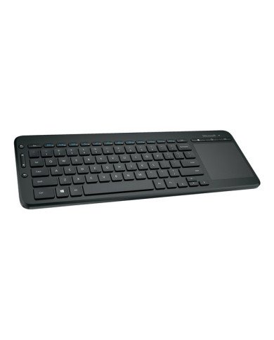 Teclado Microsoft AllinOne Media  Keyboard  wireless  24 GHz  Spanish