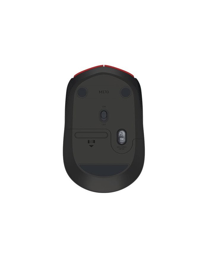 Logitech M170  Mouse  right and lefthanded  wireless  24 GHz  U