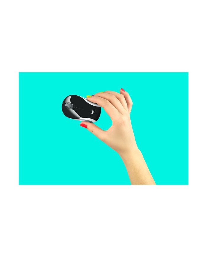 Logitech M187  Mouse  optical  3 buttons  wireless  24 GHz  USB