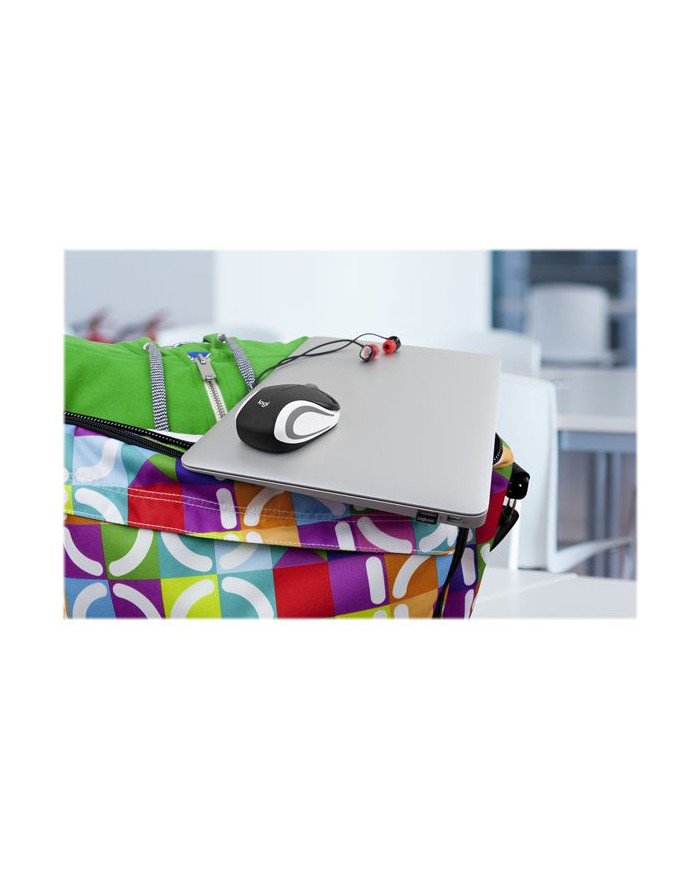 Logitech M187  Mouse  optical  3 buttons  wireless  24 GHz  USB