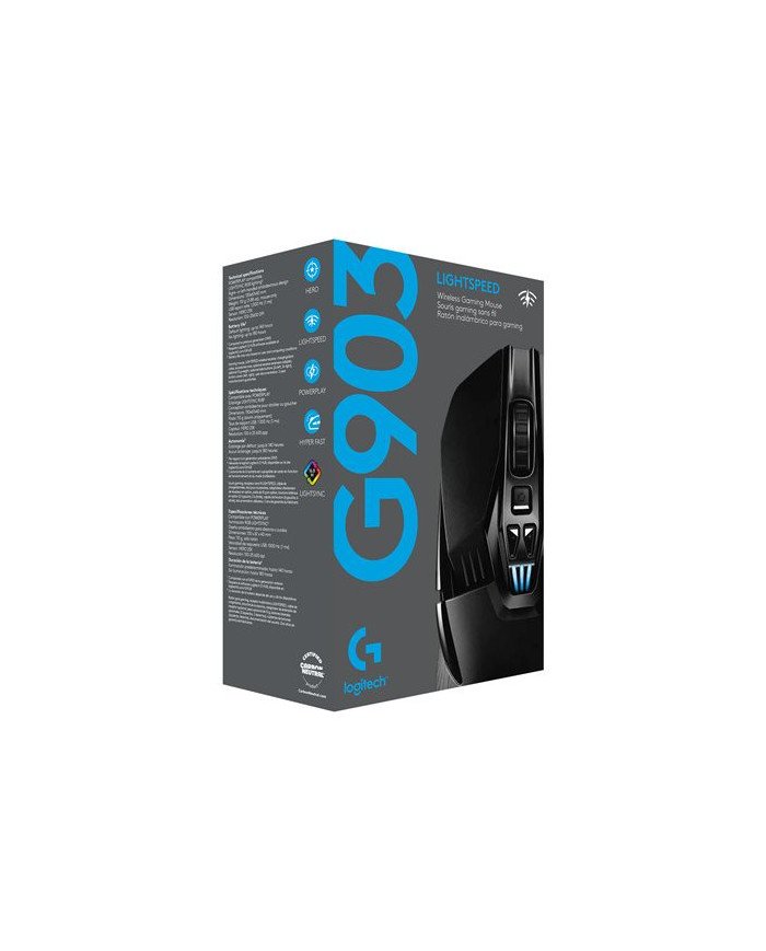 Logitech Wireless Gaming Mouse G903 LIGHTSPEED with HERO 25K sensor  