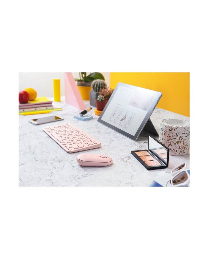 Logitech Pebble M350  Mouse  optical  3 buttons  wireless  Blueto