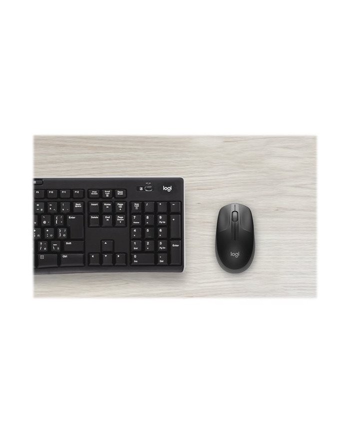 Logitech M190  Mouse  optical  3 buttons  wireless  USB wireless 