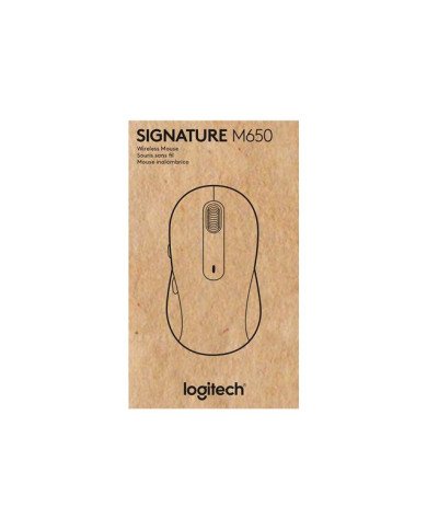 Logitech Signature M650  Mouse  righthanded  wireless  Bluetooth 